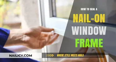Sealing Nail-On Window Frames: A Step-by-Step DIY Guide