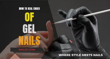 Gel Nails: Sealing Edges for Longevity and Shine