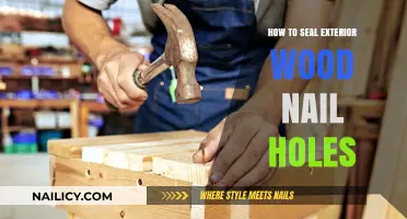 Sealing Exterior Wood Nail Holes: A Step-by-Step Guide for Durability