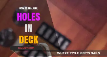Efficiently Seal Nail Holes in Your Deck: A Step-by-Step Guide