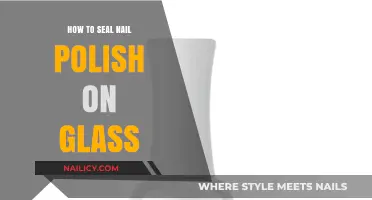 Mastering the Art of Sealing Nail Polish on Glass Surfaces