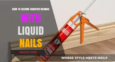 Secure Quarter Rounds Effortlessly with Liquid Nails: A Step-by-Step Guide