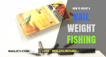 Mastering Nail Weight Fishing: Tips for Choosing the Perfect Weight