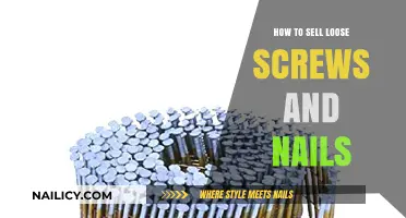 Maximize Profits: Creative Strategies for Selling Loose Screws and Nails