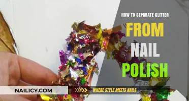 Easy DIY Method to Separate Glitter from Nail Polish at Home