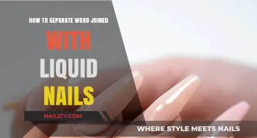 Effective Techniques to Separate Wood Joined with Liquid Nails