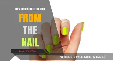 Mastering Nail Care: Gentle Techniques to Separate Skin from Nail