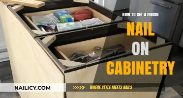Mastering Cabinetry: Techniques for Setting Finish Nails Flawlessly