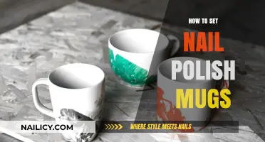 Creative DIY: Setting Nail Polish Mugs for Unique Home Decor