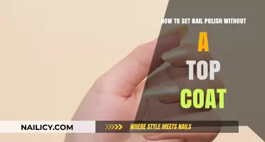 Quick Tips for Setting Nail Polish Without a Top Coat