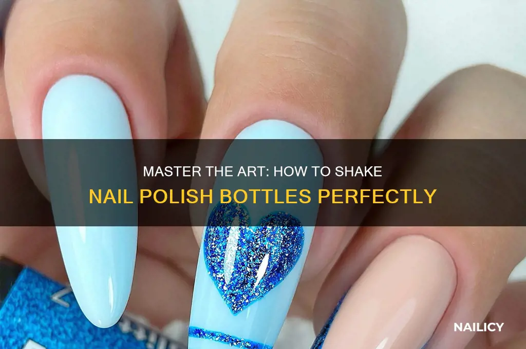 how to shake a bottle of nail polish
