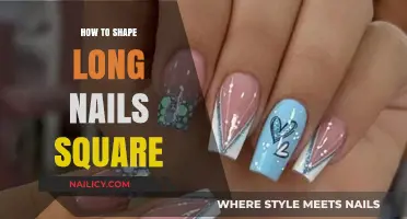 The Perfect Square: Shaping Long Nails