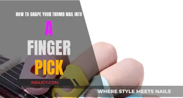 Shaping Thumb Nails: DIY Finger Picks in 5 Minutes