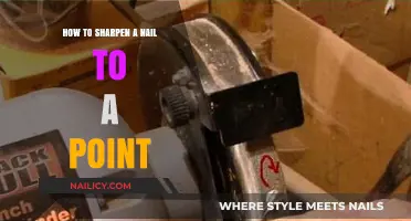 Master the Art of Sharpening Nails to a Perfect Point