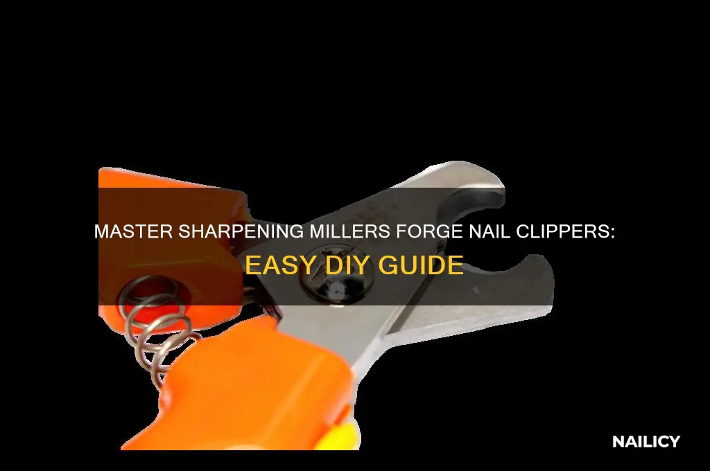 how to sharpen millers forge nail clippers