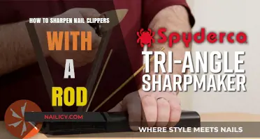 Sharpen Your Nail Clippers Easily Using a Simple Rod Technique