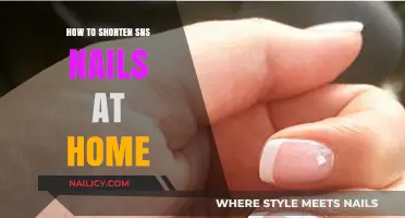 Easy DIY Guide: Shortening SNS Nails at Home Safely & Stylishly