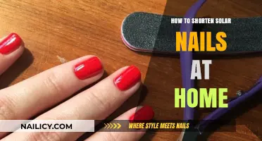 Easy DIY Guide: Shortening Solar Nails at Home Safely & Effectively