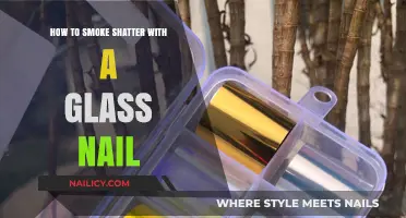 Mastering Shatter Smoking: A Guide to Using a Glass Nail