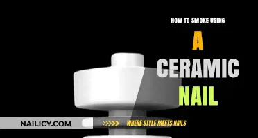 Mastering the Art of Smoking with a Ceramic Nail