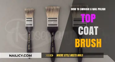 Mastering the Art of Smoothing Your Nail Polish Top Coat Brush