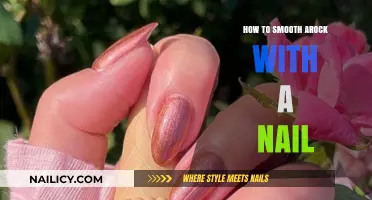 Smooth Rocks Easily: A Simple Nail Technique for Polishing Stones