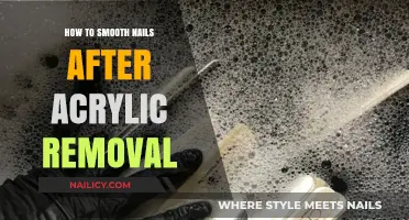 The Ultimate Guide to Smooth Nails Post-Acrylic Removal