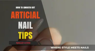Perfecting Your Manicure: Tips for Smoothing Artificial Nail Extensions
