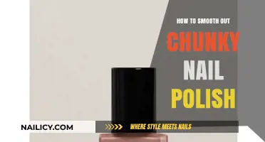Smooth Out Chunky Nail Polish: Quick Fixes and Prevention Tips