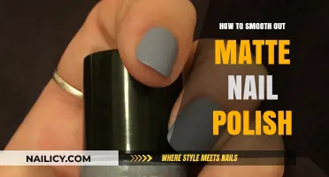 Achieve Flawless Matte Nails: Tips to Smooth Out Matte Polish