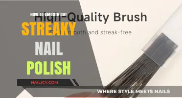 Flawless Finish: Tips to Smooth Streaky Nail Polish Easily