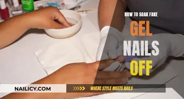 Soaking Off Fake Gel Nails: A Step-by-Step Guide