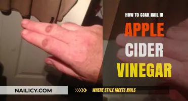 Soothing Nail Care: Apple Cider Vinegar Soak Benefits and Guide