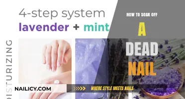 Gentle Guide to Safely Soaking Off a Dead Nail at Home