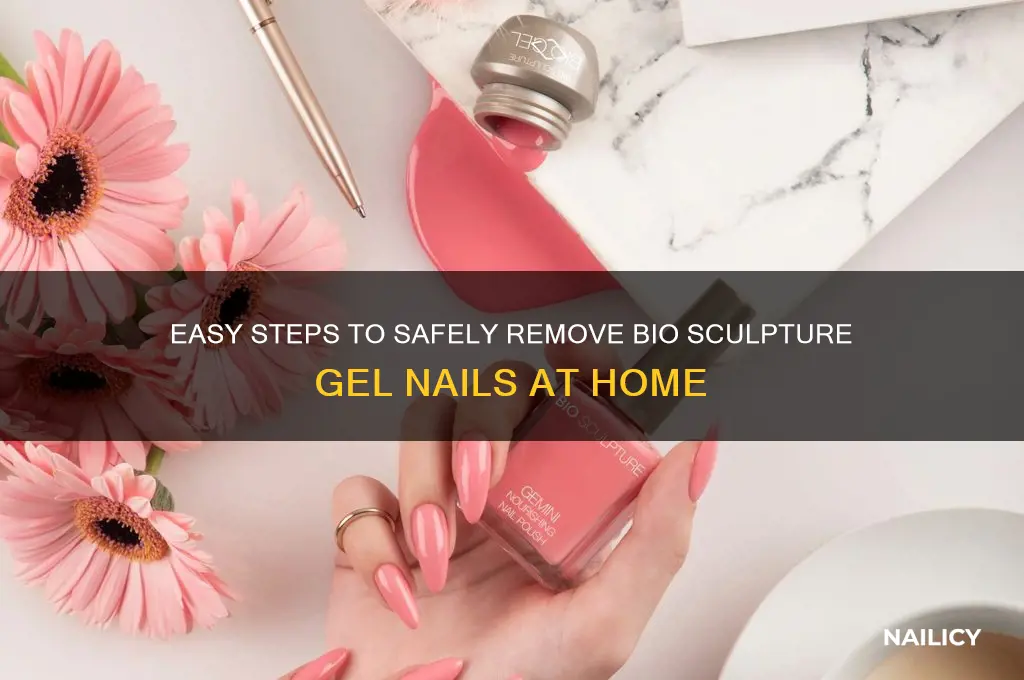 how to soak off bio sculpture nails