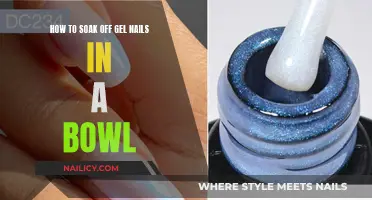 Soaking Off Gel Nails: The Bowl Method