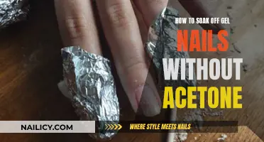 Removing Gel Nails: Soaking Off Without Acetone