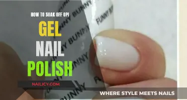 Removing OPI Gel Nail Polish: Soak-Off Steps