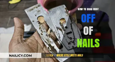 Effective Rust Removal: Soaking Techniques to Restore Rusty Nails