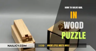 Mastering the Nail in Wood Puzzle: Simple Steps to Success