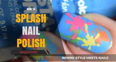 Master the Art of Splashing Nail Polish: Creative Tips & Tricks