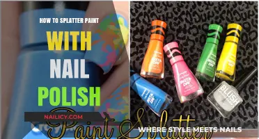 Creative Nail Polish Splatter Painting: Easy DIY Art Techniques Revealed