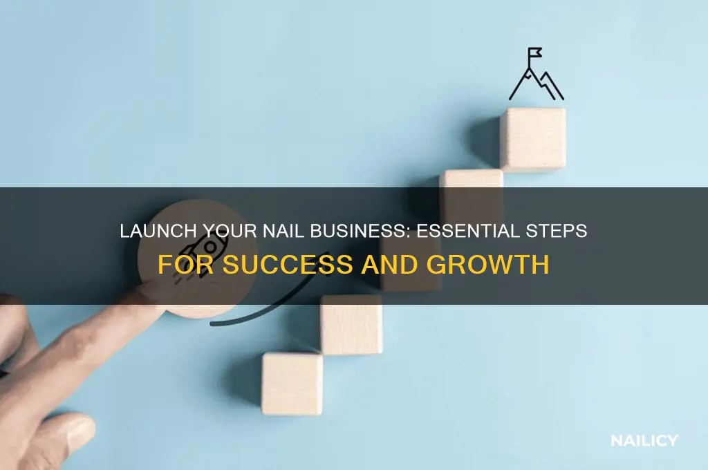 how to start a business nail text