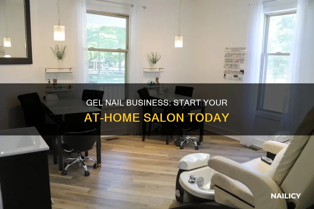 how to start a gel nail business from home