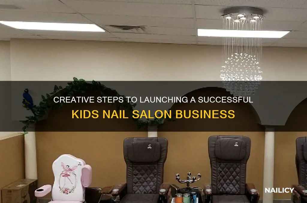 how to start a kids nail salon