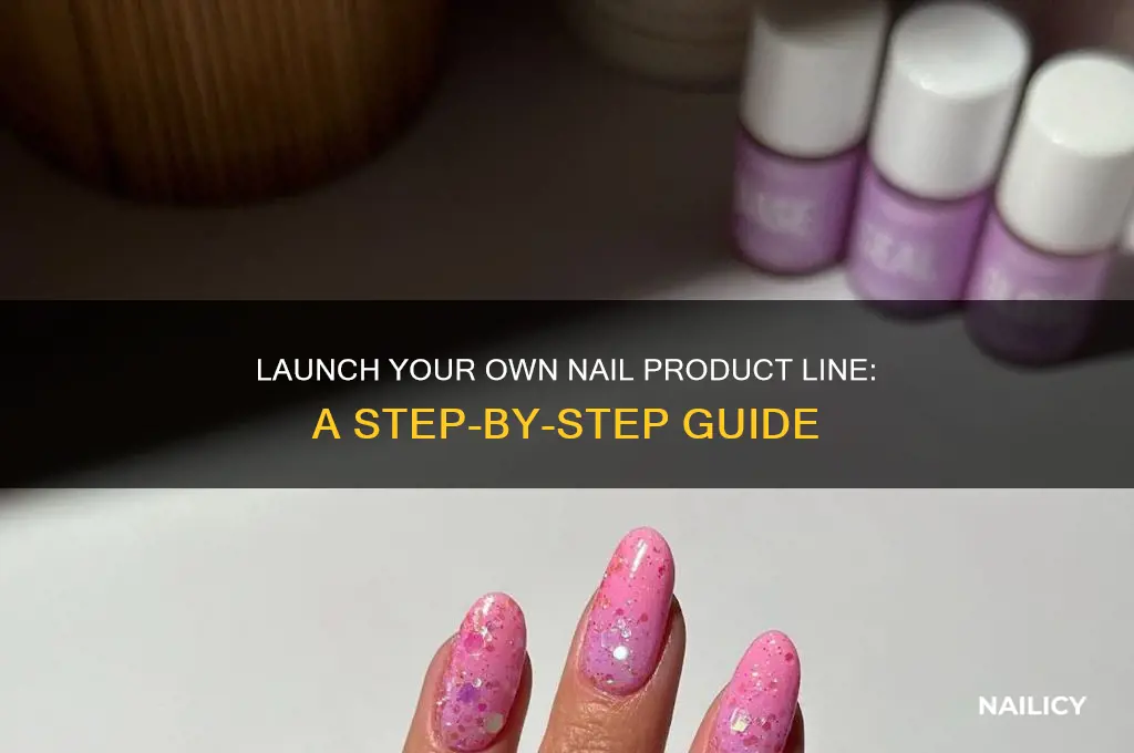 how to start a nail product line