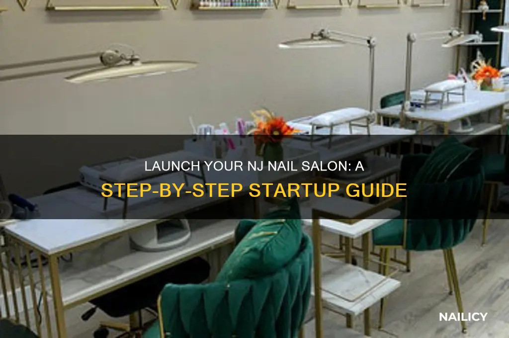 how to start a nail salon business in nj