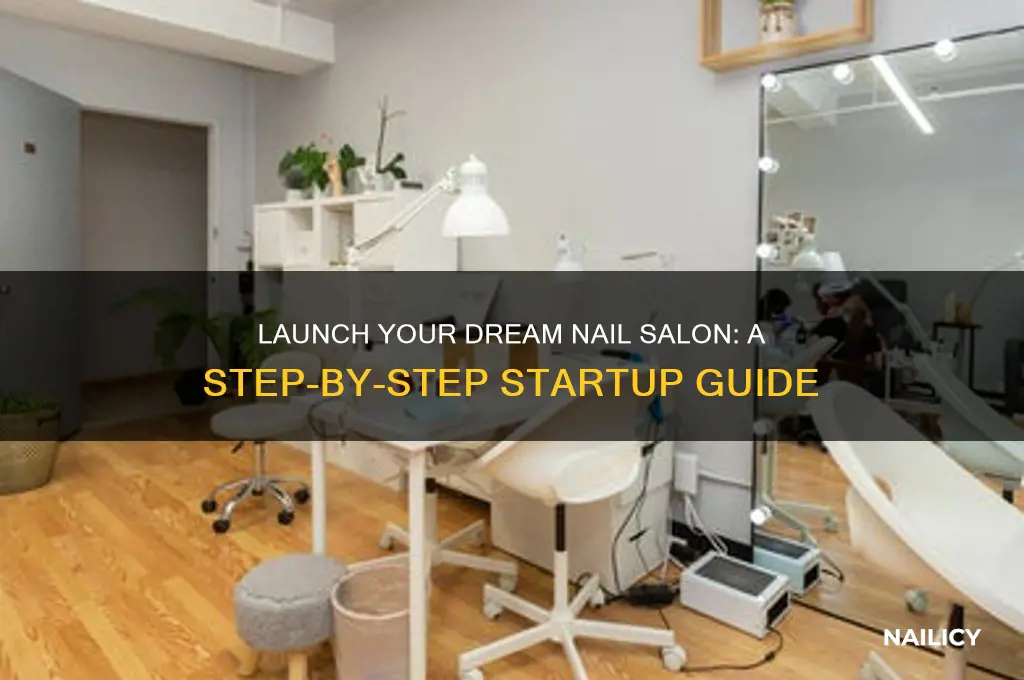 how to start a nail salon