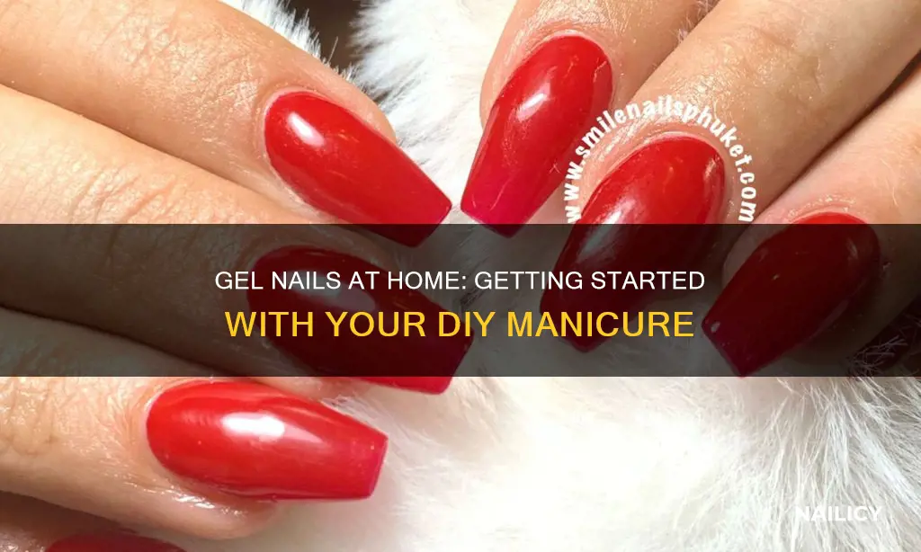 how to start doing gel nails at home