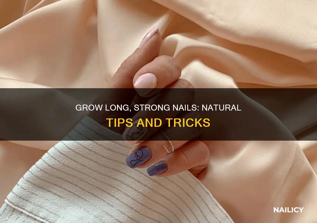 how to start grow nails longer naturally